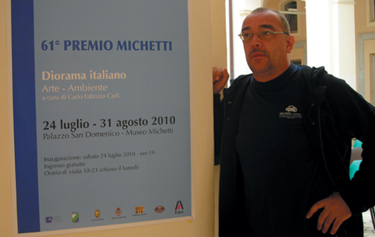 Andrea Benetti invited to exhibit at the 61st edition of the Michetti International Prize
